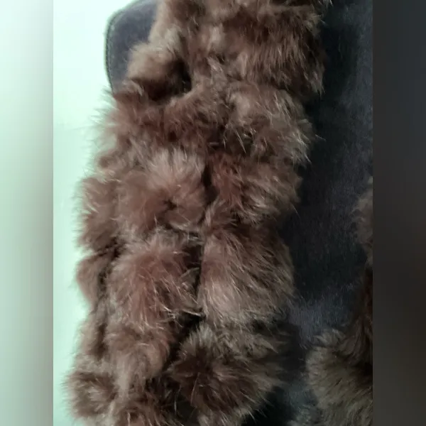 Long soft REAL FUR scarf/ dressy accessory🤎 - Image 5