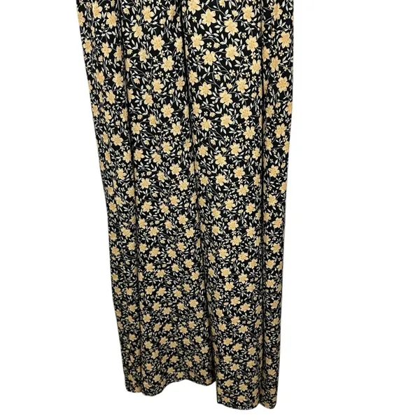 Lulus The Way to Love Dark Floral Print Ruffled Maxi Dress Sz XL Romantic Event - Image 12