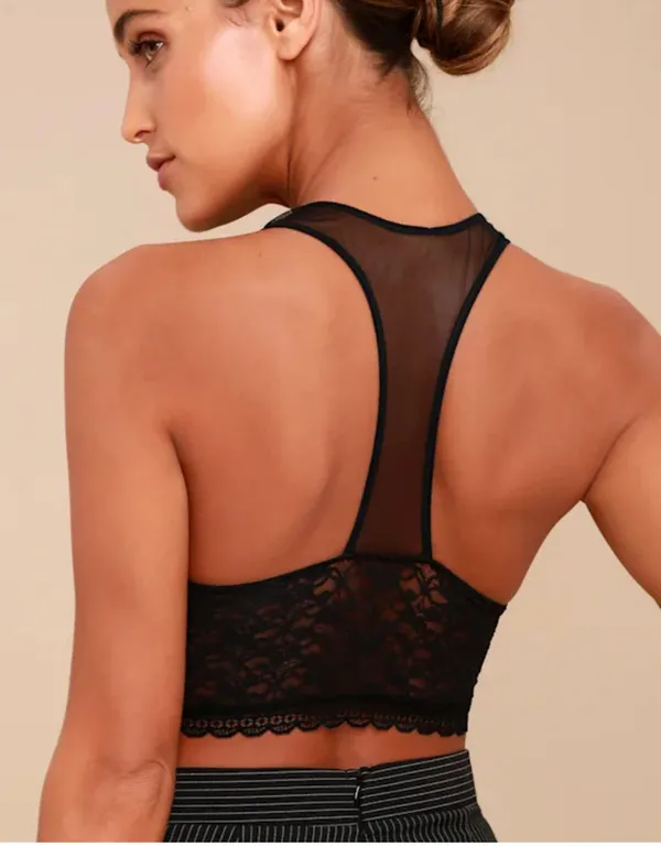 NWT Free People Lace Soft Bra - Image 3