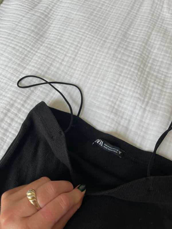 ZARA Black Dress - Image 3