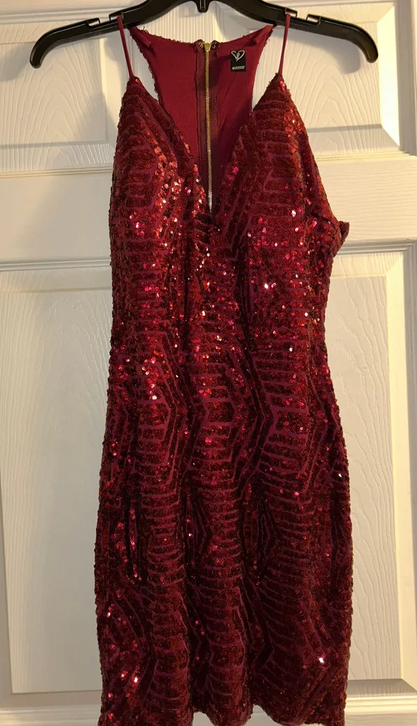 Windsor Sequin Mini Dress - Image 2