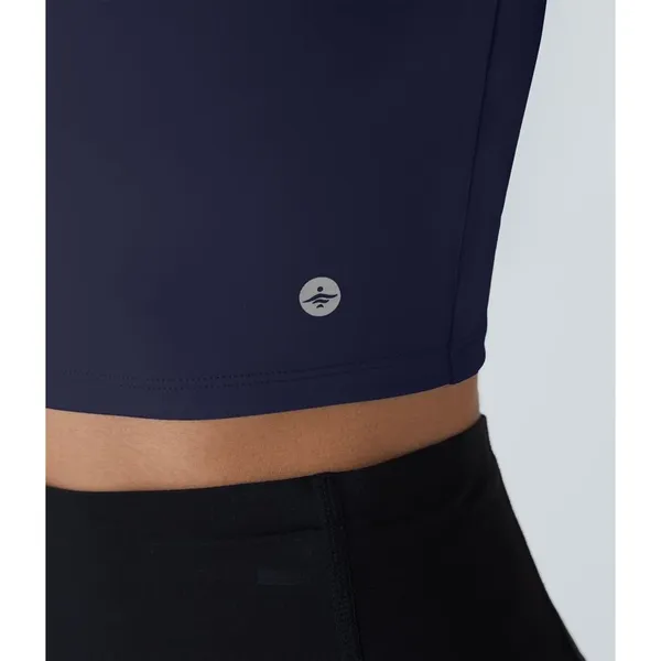Halara Breezeful Navy Blue Tennis Skirt Set Strappy Sports Bra Pleated Skort S - Image 8