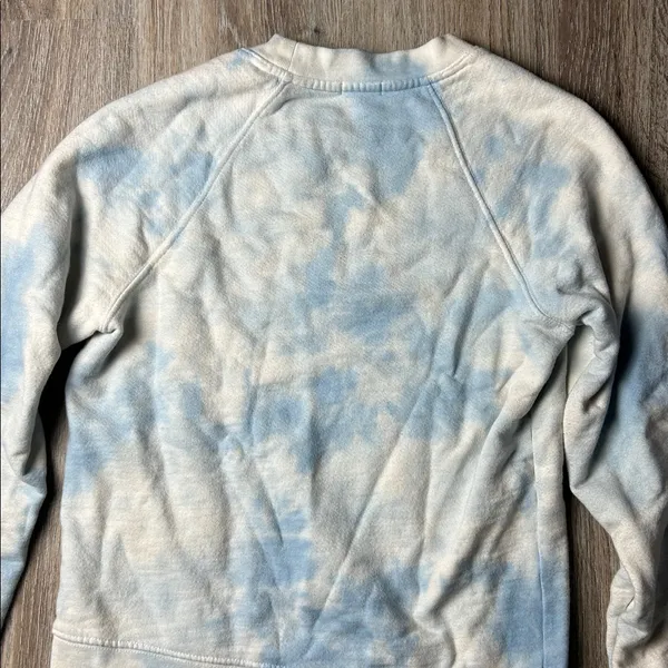Faherty Bells Tie Dye Crewneck Sweatshirt Size Extra Small - Image 13