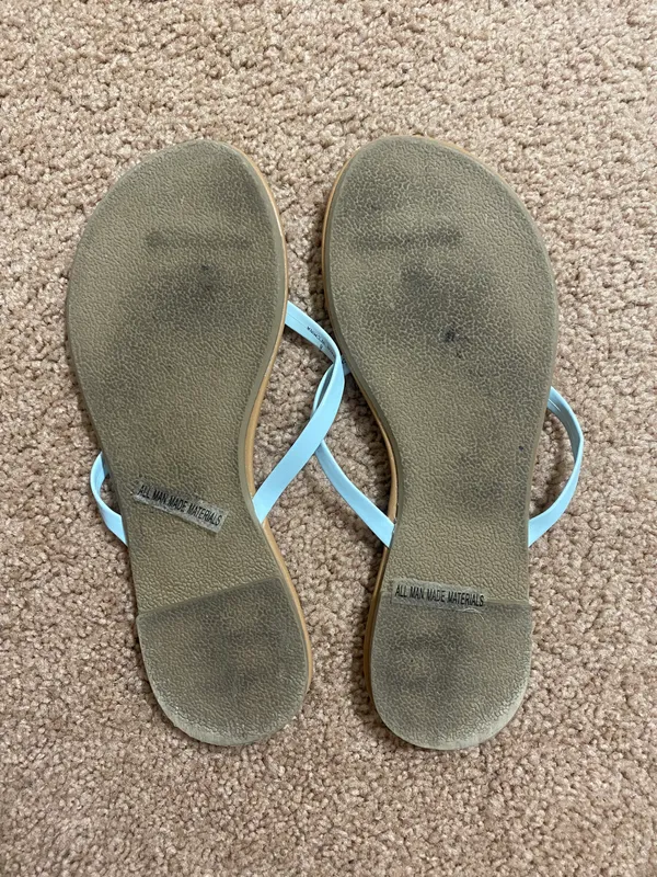 Flip Flops Blue Size 8 - Image 2