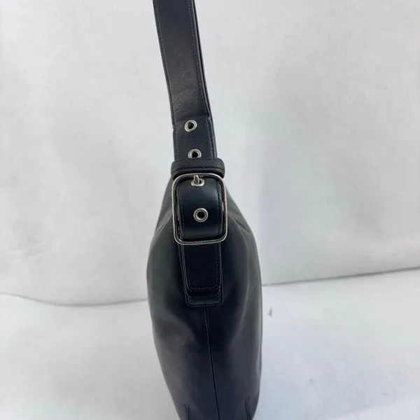 Coach Legacy Slim Duffle 9326 Black Leather Crossbody Shoulder Bag Vintage Y2K - Image 14