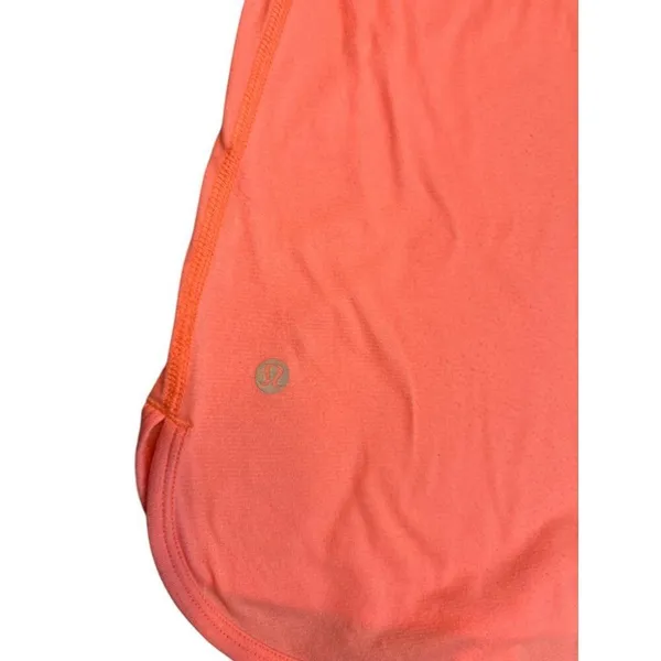 Lululemon Racerback Coral Tank Top Size 12 Womens Workout Activewear/fair/good c - Image 4