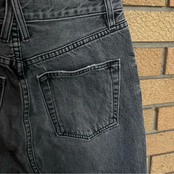 SLVRLAKE Beatnik Ultra High Rise Slim Rigid 90’s Mom Jean in Moonlight Size 27 - Image 6