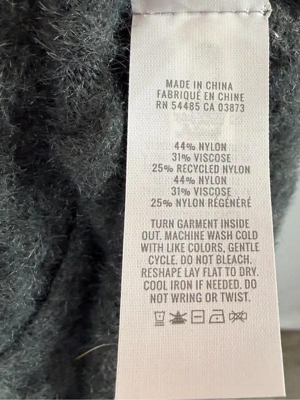 NWT Aerie‎ So Soft Ribbed Mock Neck Long Sleeve Midi Dress in Gray Size XS - Image 8