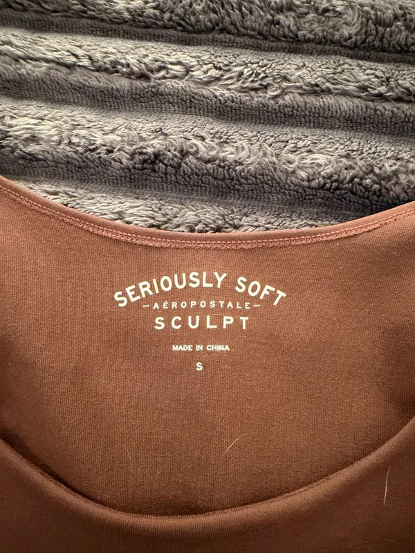 Aeropostale Top Long Sleeve Brown - Image 6