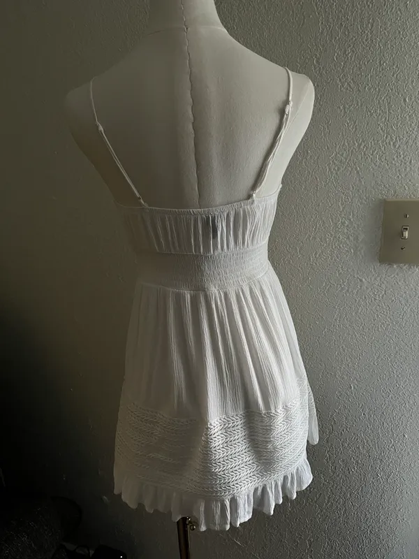 Garage White Mini Dress - Image 3
