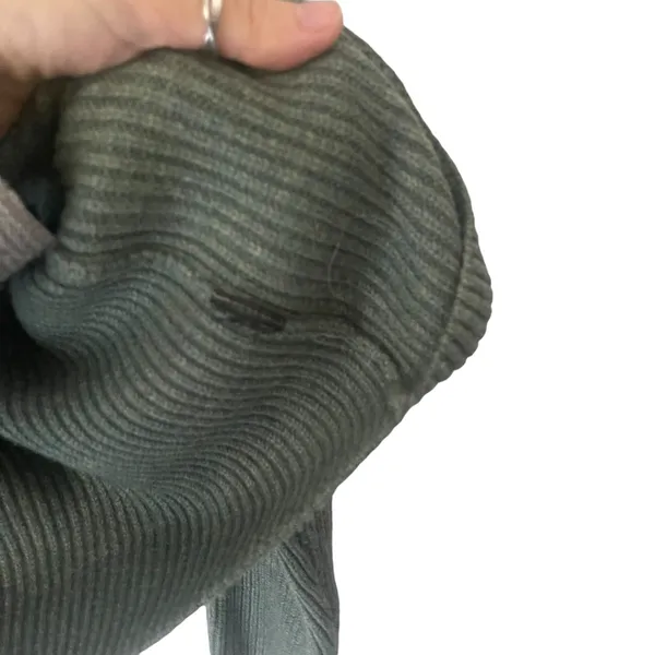 M & S‎ Collection Women's Size Medium Green Tight Knit Turtle Neck Sweater - Image 5