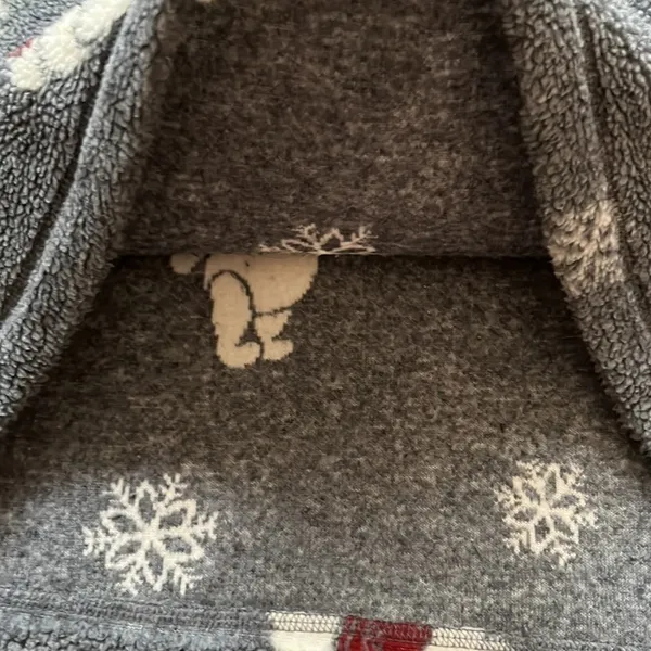 Vintage The Disney Catalog Winnie the Pooh Sherpa 1/4 Sweatshirt Sz S - Image 6