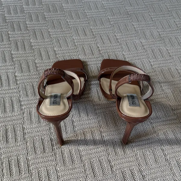 Steve Madden Brown Strappy Heels - Image 3