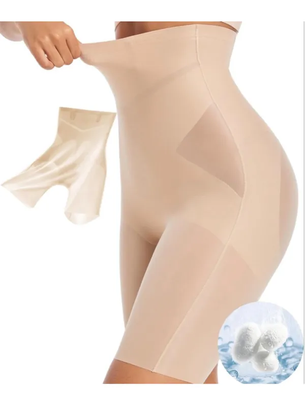 NEW Shapewear Tummy Control Shorts Comfort High Waisted Thigh Slim Seamless L - Image 2