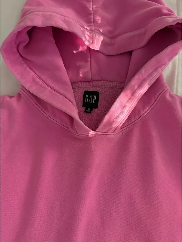 Pink Gap Hoodie Sweatshirt - Image 2