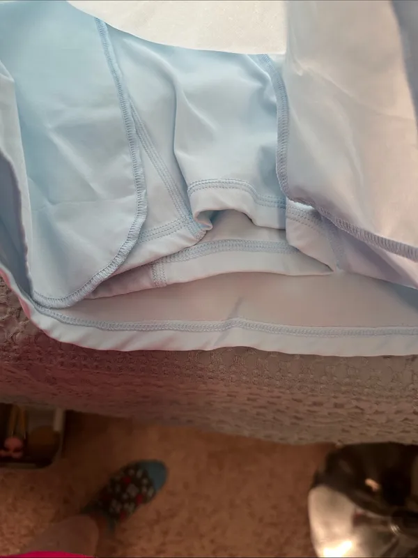 JoyLab Light Blue Women's Athletic Skort Shorts - Image 2