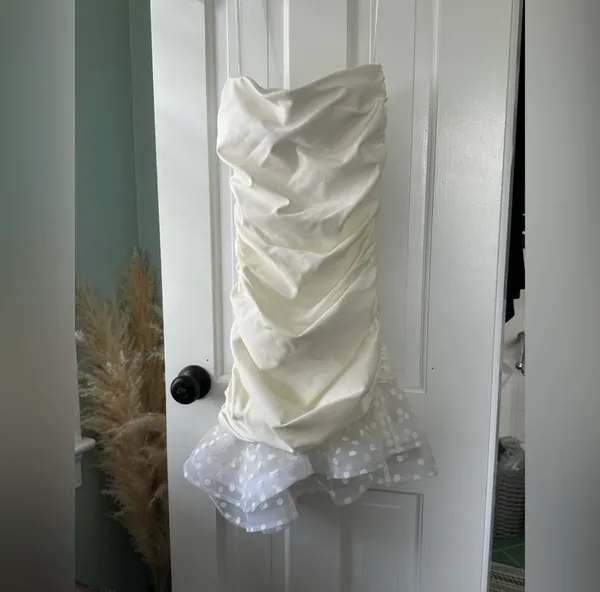 NBD Alice mini dress in white - Image 4