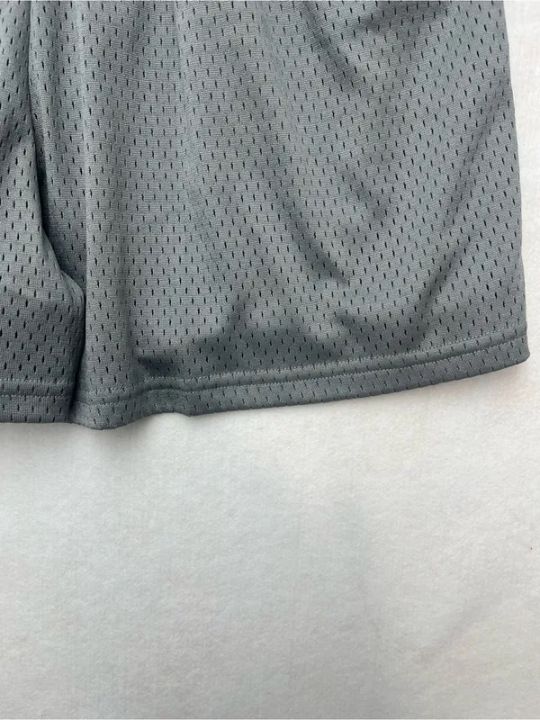 Inaka Power Womens Gray Mesh Athletic Gym Shorts Pockets Size Medium - Image 7