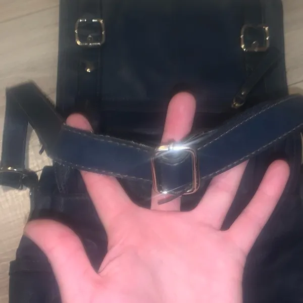 Relic Navy Blue Double Buckle Shoulder Bag - Image 5