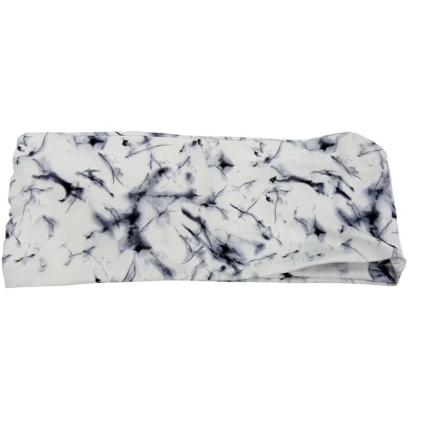 Bikini Set Women S White Blue Excellent Marble Tie Dye High Waist Resortwear‎ - Image 7