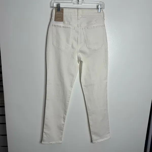 NWT Madewell The Perfect Vintage Jean In Tile White ND501 Size 25‎ - Image 6