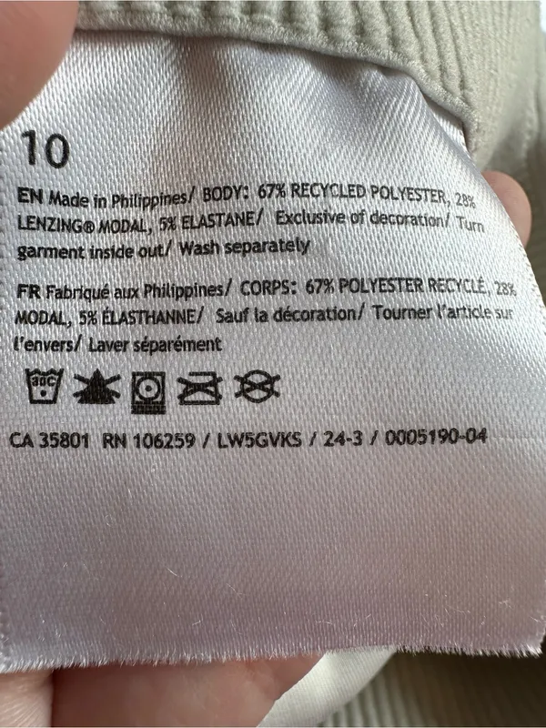 Lululemon brushed softstream ribbed flare pant size 10 W5GVKS - Image 2