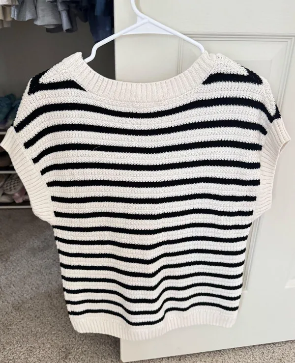 Short sleeve sweater Multiple - Image 3