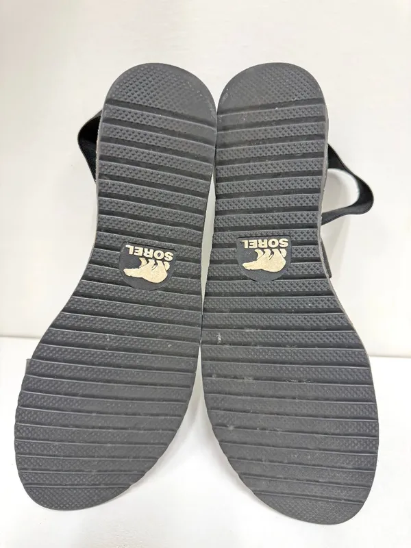 Sorel Ella Leather Cross Ankle Sandals - Image 6
