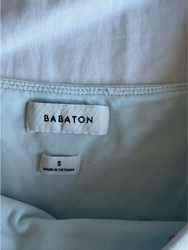 light blue aritzia long sleeve square neck bodysuit - Image 3