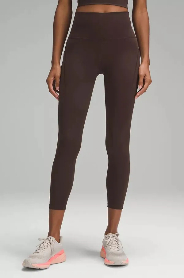 Lululemon Wunder Train High-Rise Tight with Pockets 25" Espresso Size 8 NWT - Image 4