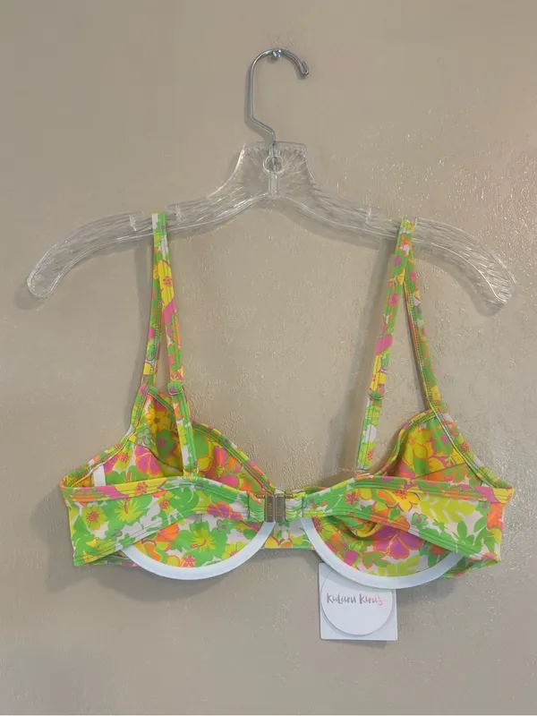 NWT Kulani Kinis Wildest Dreams Underwire Bikini Top sz XL - Image 2