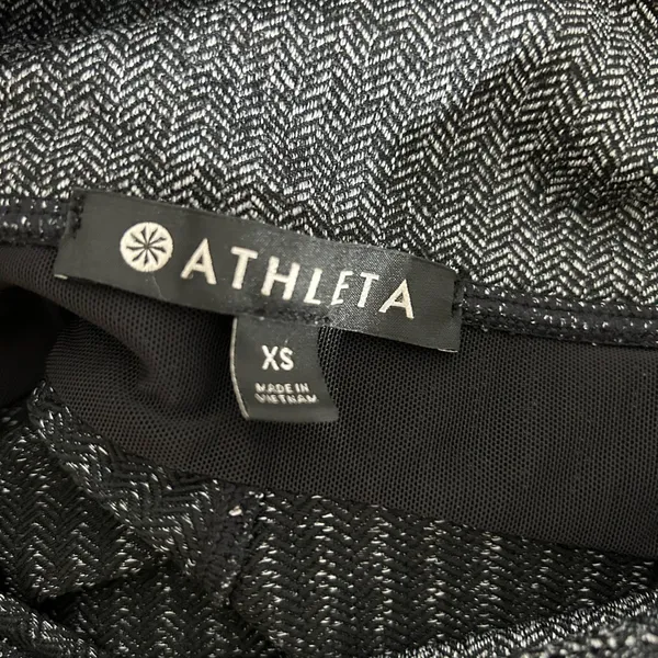 Athleta Womens Heavy Dark Gray Pants Front Pockets Ankle‎ Slits Size Extra Small - Image 5