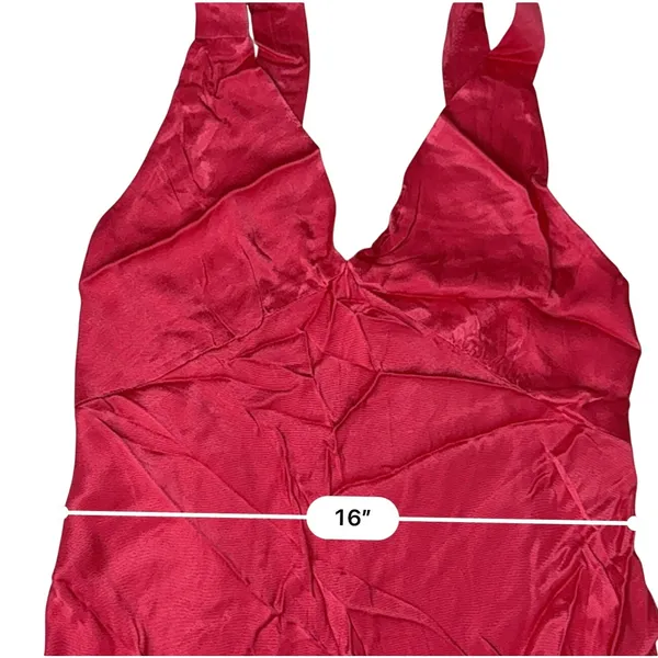 Rumored Sunset Strip Maxi Dress Cranberry LARGE Slip Cranberry‎ Red Sexy $128 - Image 6