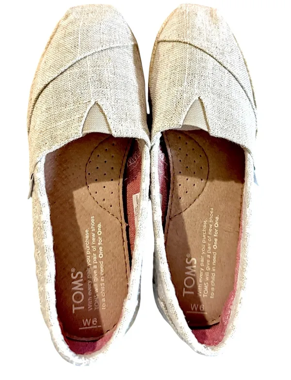 TOMS Women’s Alpargata Hemp Embroidered Slip-On Espadrille Loafers - Image 6