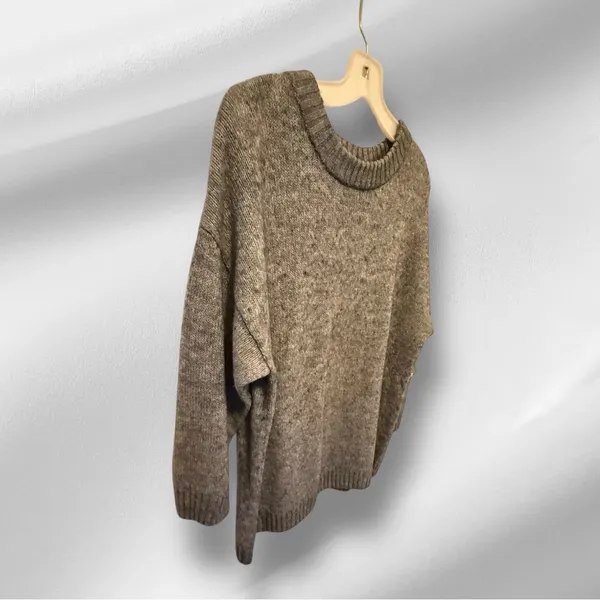 Lane Bryant Alpaca Wool Blend Gray‎ Sweater - Image 4