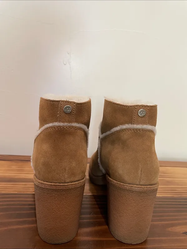 UGG KASEN CHESTNUT BOOTS WOMEN’S SIZE 10 - Image 7