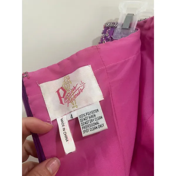 Previous Formals Blue‎ Prom Dress A Line Formal Gown Size 4 Princess - Image 8