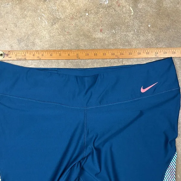 Nike Leggings in Green-Turquoise color way Size: 3x - Image 8