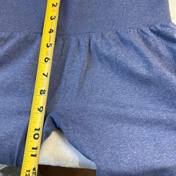 NVGTN Blue NV Seamless Leggings High Rise Medium - Image 7