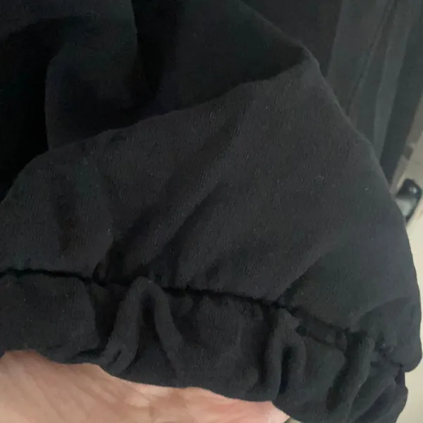 Zara black crop top. 
7 - Image 3