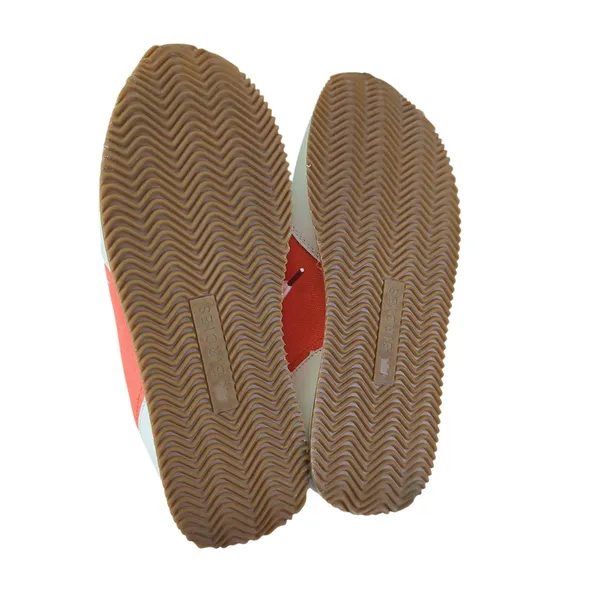 Birdies Roadrunner Women's‎ Sneakers 7 Orange White Leather Accent Casual Shoes - Image 7