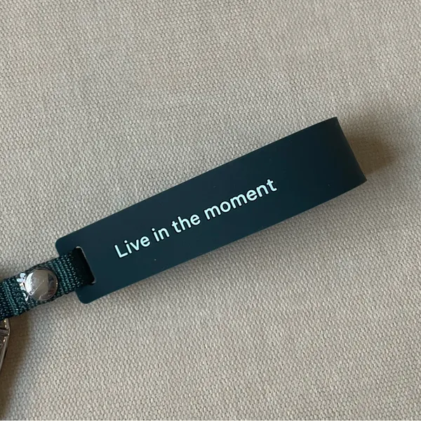 Lululemon silicone keychain - Warp Teal/Ideal Mint - Image 7