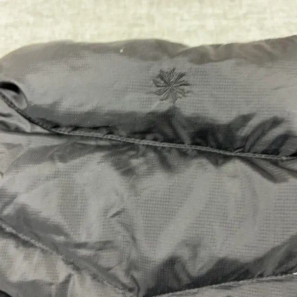 Athleta Jacket Womens Small Black Goose Down Puffer Full Zip Hiking Quilted - Image 12