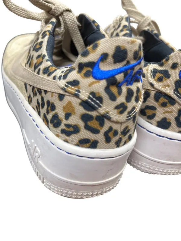 Nike AF1 wms Sage Premium leopard low top tan suede sneakers sz 7.5 SKU 10-521 - Image 11