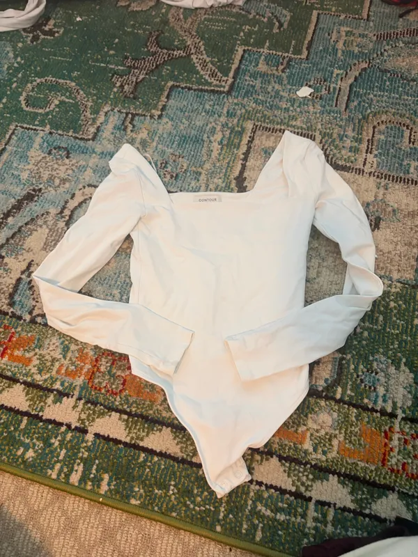 White Aritzia bodysuit - Image 3