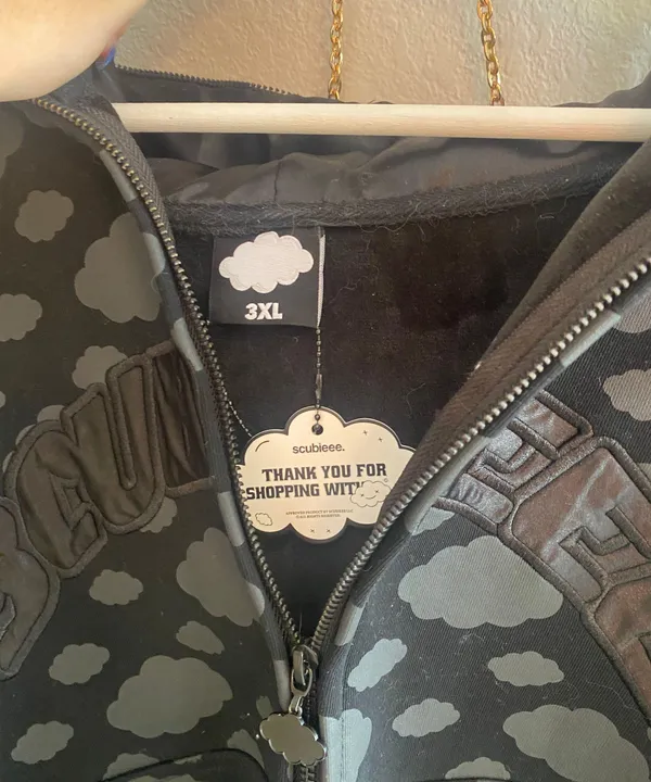Scubiee Full Zip BNWT Black Size XXL - Image 5
