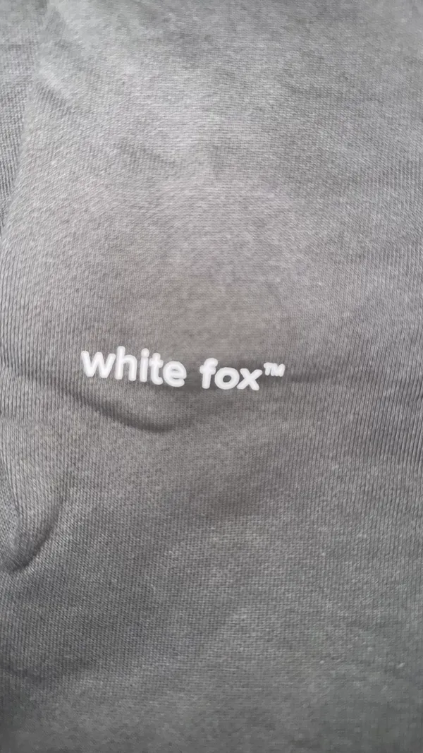 White Fox Sweatpants Boutique Grey - Image 2