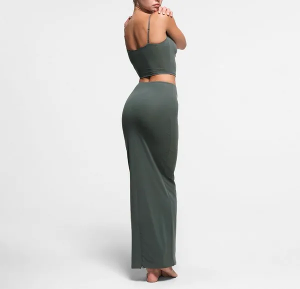 Skims Fits Everybody Long Maxi Skirt Deep Sea M NWT ( sold out) style - Image 4