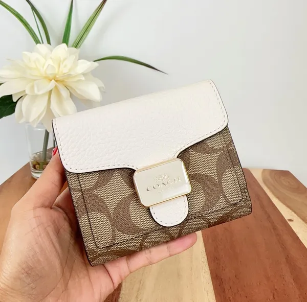 Coach Pepper Wallet In Signature Canvas - Image 2