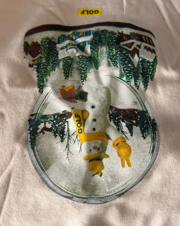 Wolfgang GOLF Snow Globe Shirt (Tyler, The Creator’s merch!) - Image 2
